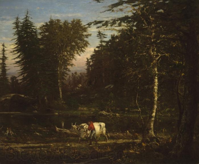 George Inness In the Adirondacks Spain oil painting art